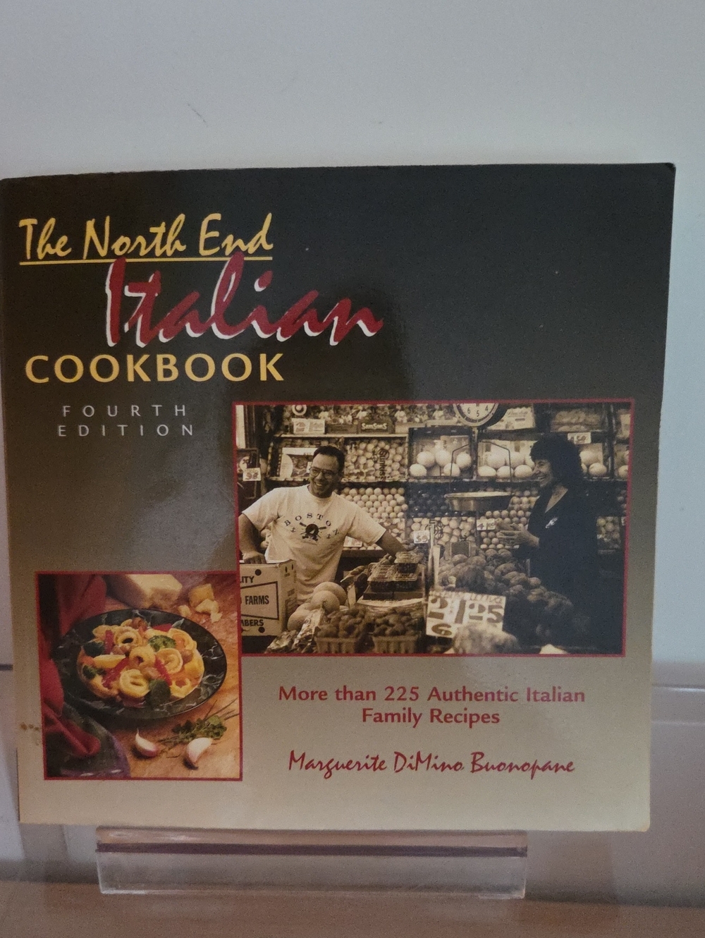 The North End Italian Cookbook - Cream/Black Cover 4th Edition